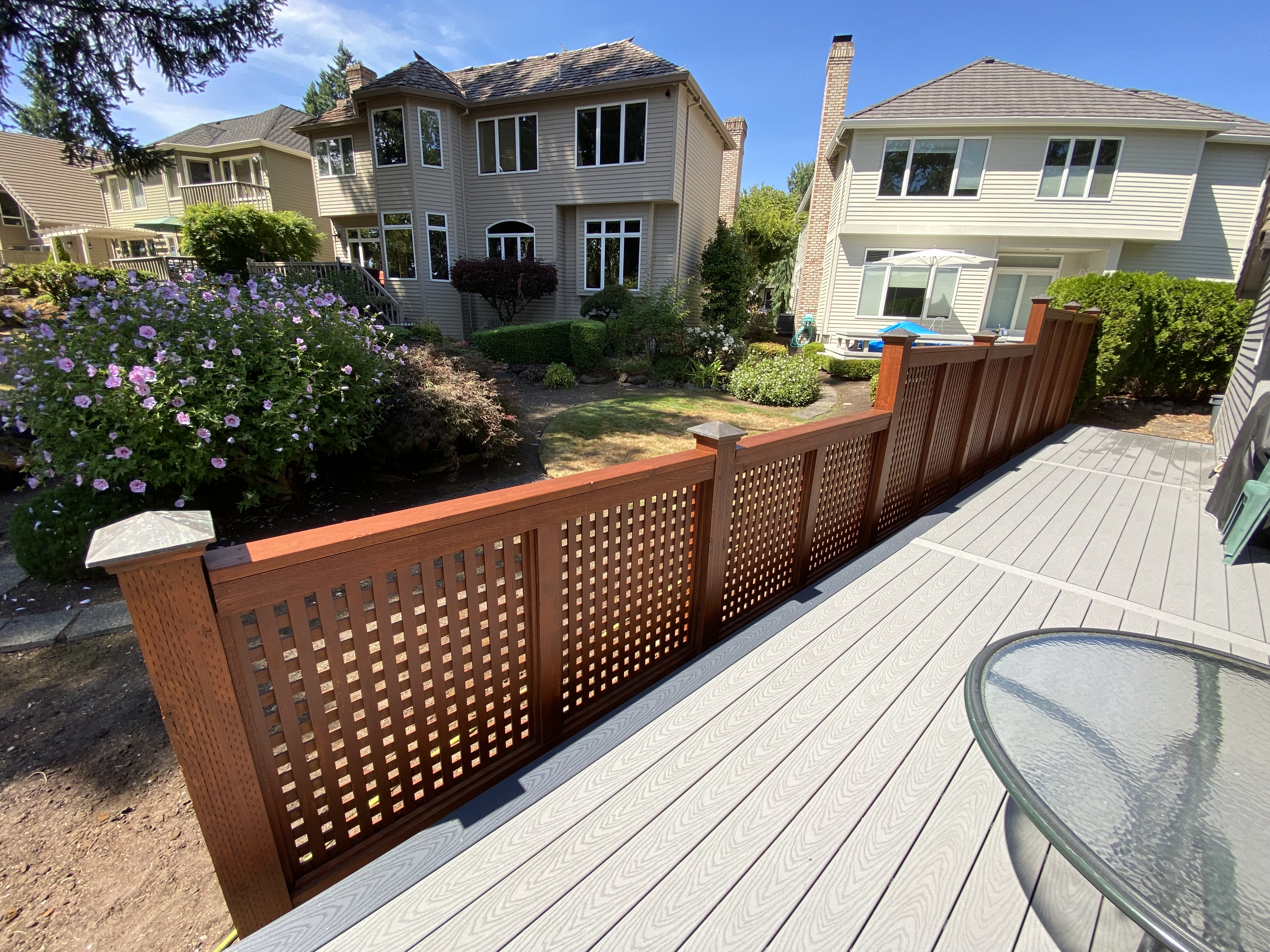 Fence Staining in Vancouver, WA